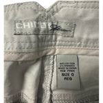Chico's Size S 4 Light Gray Trouser Jeans Pants 98% Cotton 2% Spandex Photo 5