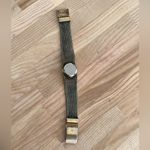 Bulova  Ladies Watch Rare Vintage Mesh Bracelet Diamond in Black Dial Photo 8