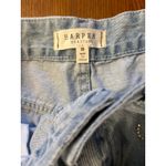 Harper Heritage Denim Shorts Rhinestone Fringe Cut Off Distressed Light Wash 28 Blue Photo 3