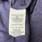 Free People Floral Cotton Purple Sleeveless Round Crochet Peplum Tank Top Size S Photo 10