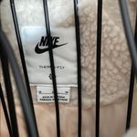Nike Women's White Faux Fur Coat Photo 2