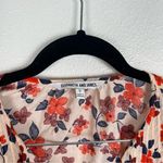 Elizabeth and James Long Sleeve Floral Blouse Sz S Photo 1