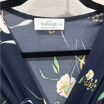 Kaileigh Stitch Fix  Navy Floral Mini Dress size Small Photo 5