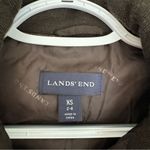 Lands' End Land’s End Espresso Brown Quilted Puffer Vest Jacket Zip Up Women’s Size XS 2 4 Photo 7