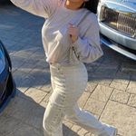 I am gia  white holly pants Photo 5