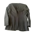 Jos. A. Bank  Women Blazer Size 10 Black Wool Vintage Made in USA One Button Photo 1