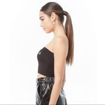 Forever 21 Tube crop Top strapless small black Girlfluence Photo 3