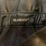 BLANK NYC Belted Paperbag Waist Vegan Leather Pants Photo 12