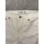Abercrombie & Fitch Mom High Rise Off White Jeans Size 25/0 Photo 3
