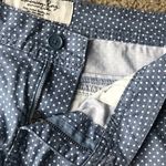 American Rag Blue White Polka Dot Short Shorts Size 13 Photo 8