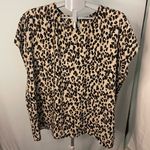Halogen  Short sleeved leopard printed shirt‎ size 2X Photo 0