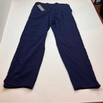 Baldwin Kansas City Louisa Pull On Pant‎ Womens Size Medium Navy Blue Preppy NEW Photo 0