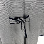 MISTY LANE Vintage Black And White Full Button Long Lined Blazer Dress, Size 10 Photo 7