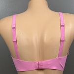 SKIMS Naked Plunge Wireless Bra Bright Pink XL Unlined Seamless Hook Back Photo 3
