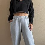 Brandy Melville Black  Cropped Hoodie Photo 0