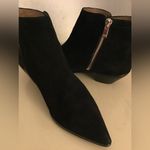 Joie  women black suede short boots US 6.5 Photo 4