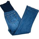 Liz Lange Maternity Over Belly Jeans Sz 8 Short Photo 0
