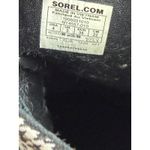 Sorel  Houndstooth Wedge Lace-Up Boots Youth 4 fits Women's 5.5–6 Black Pink Photo 3