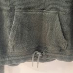 Sweaty Betty Restful Boucle Knit Funnel Neck Cropped Top Green Size XS Photo 3