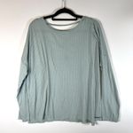 Betsey Johnson Performance Blue Womens XL Casual Pullover Top Athletic Yoga Photo 1