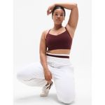Athleta L Vital Bra Garnet Red Large Cup A-C Photo 4