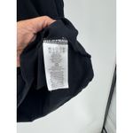 Michael Kors  black semi cropped T-shirt with bold studded gold MK size 3Xl Photo 3