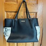 Madden Girl Black Snakeskin Faux Leather Purse Shoulder Bag Photo 0