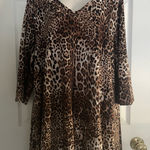 Living Doll  Leopard Print Top‎ Size 3X Photo 0