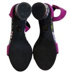 Jeffrey Campbell EUC Leather Purdy Heeled
Sandals Magenta Floral Size 8 Photo 7