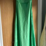 ZARA Green Dress Photo 3