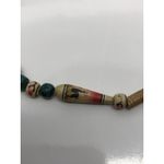 Australian Aboriginal Hand Painted Beaded‎ Necklace Art Jewelry *2 beads chipped Photo 5