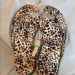 Aerie  Leopard Print Sandals Photo 1