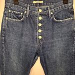 GRLFRND Karolina High Rise Button Fly 'Rather Have You' Blue Straight Jeans 27 Photo 3