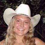 White Cowgirl Hat Photo 0