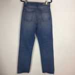 GRLFRND  Distressed Raw Step Hem Jeans Photo 4