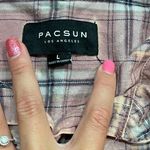 PacSun  light button down top-Large Photo 3
