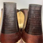 Harold's Eva Leather Suede 3 inch Mule Tan Size 8 Photo 4