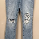 Lovers + Friends Reece High Rise Slim Straight Denim Jeans Womens 24 Blue NWOT Photo 9