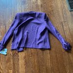 DB Two Piece Skirt Suit Set SIZE 8 Purple Photo 2