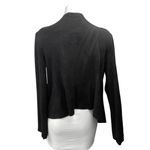 Bianco Women's Black Open Front Long Sleeve Cropped Cardigan Sweater Top Size M Size M Photo 1