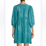 Johnny Was  NWOT Christy Flowy Tie Front Whimsical Embroidered Dress XS Photo 1