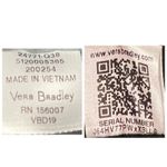 Vera Bradley  Quilted Playful Penguins Turnlock Tote Bag Crimson Red Retired Photo 7