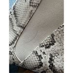 Steve Madden Cream Brown Snake Print Knoxi Pointed Toe Booties Size 8.5 Photo 7