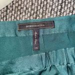 BCBG Maxazria Lng-slv Dark Green Off-shoulder Top, Sz XS Photo 5