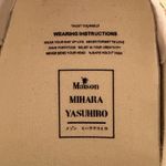 Maison Mihara Yasuhiro Peterson OG Sole Canvas Low Black Sneakers Size 7 Photo 10