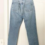 AGOLDE Fen Cropped Straight-Leg Jeans in Wander Wash Photo 8