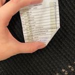 Lou & grey Fringe Cardigan Sample Black Size M Photo 7