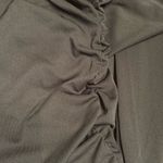 J.Crew  women’s Long-sleeve dress in jersey crepe side ruching black Size S NWOT Photo 4