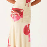 Peppermayo  Exclusive Hollywood Maxi Dress Orchard Yellow Size 2 NWT Photo 0