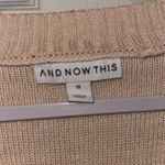 And Now This Women’s v neck Cropped Sweater Vest Size XL Pink Photo 2